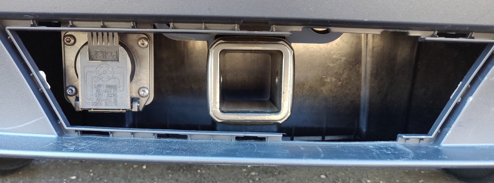 Model Y Tow Package installed on a Tesla Model Y